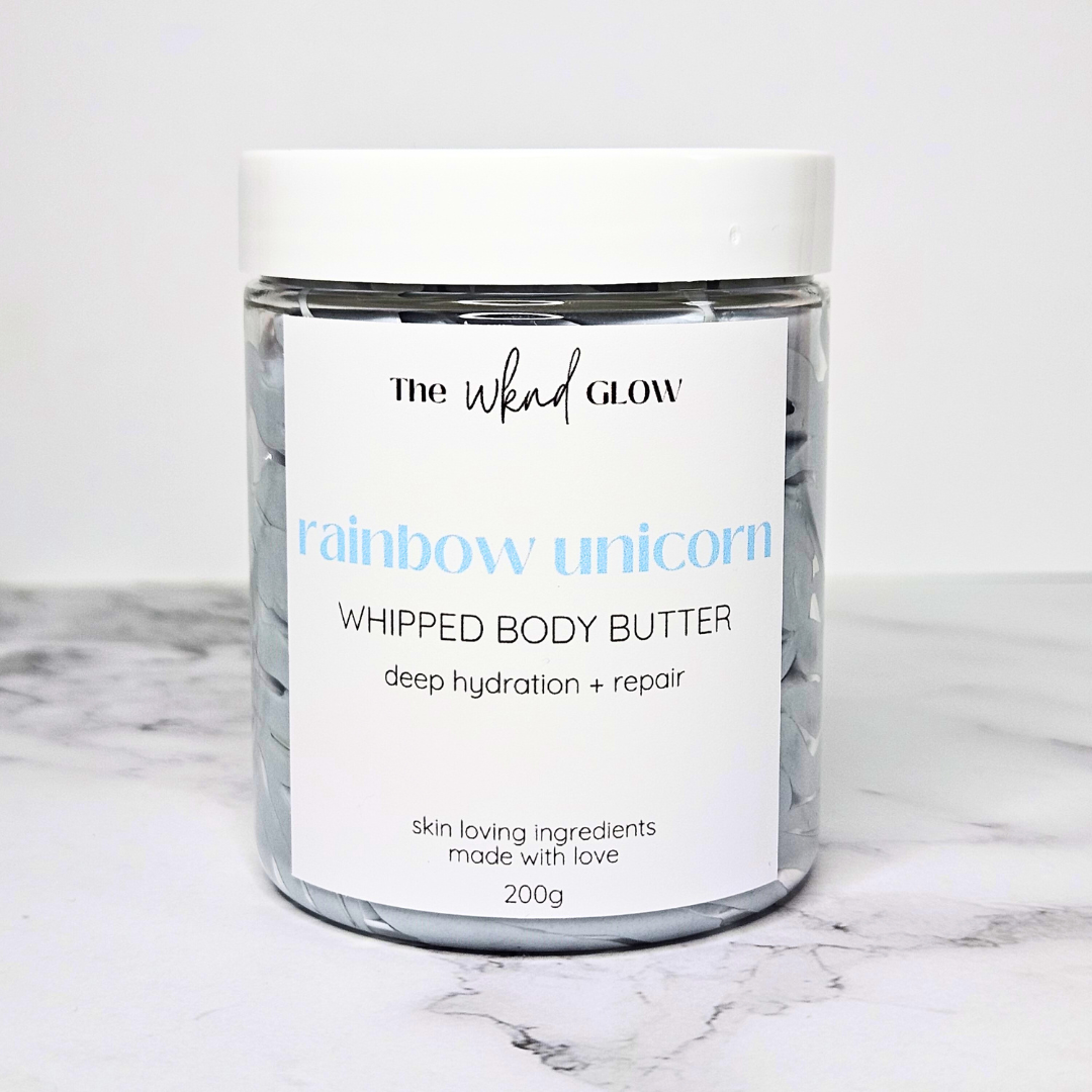 How to Make DIY Unicorn Whipped Body Butter