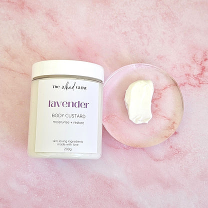 Lavender Body Custard